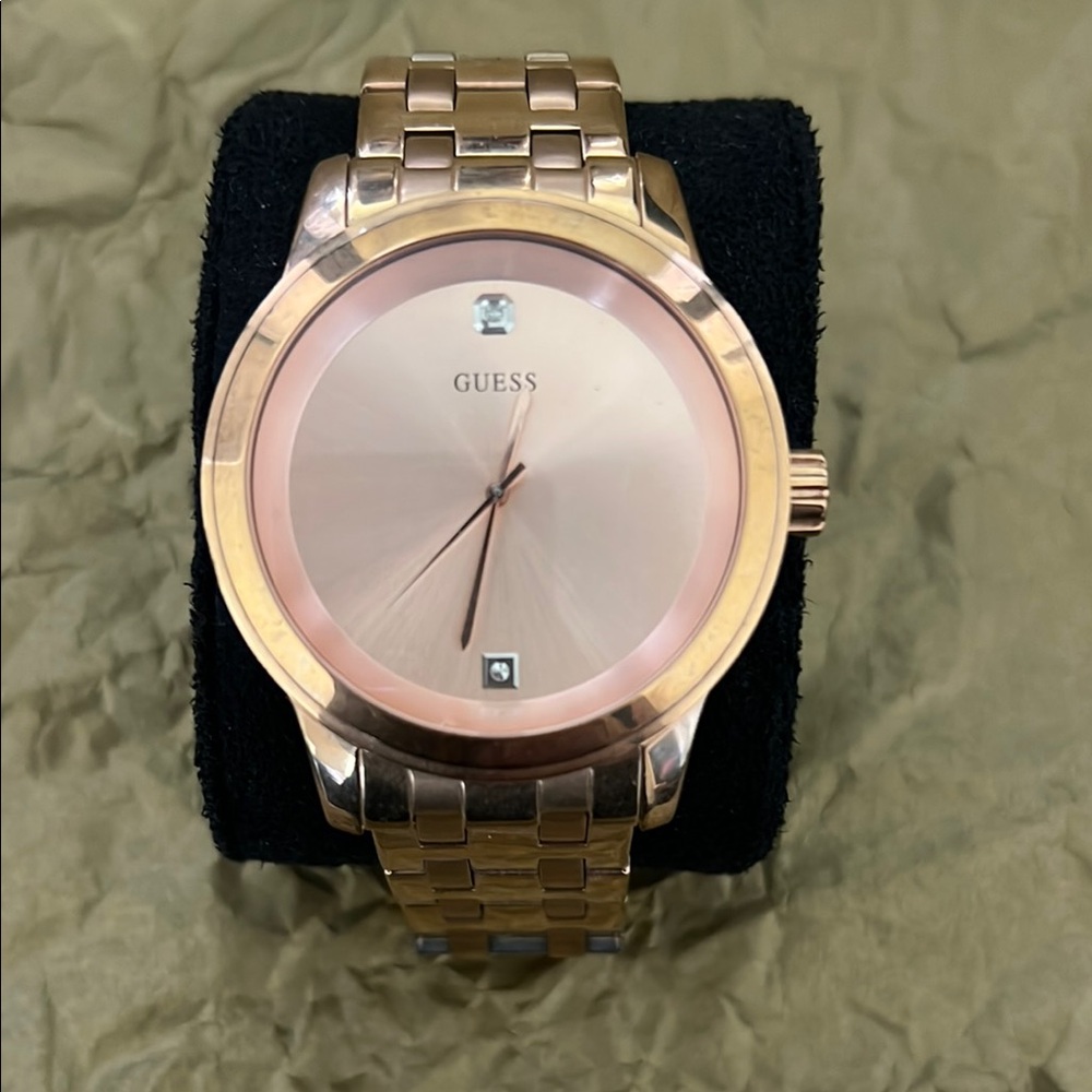 Guess Metallic Rose Timepiece